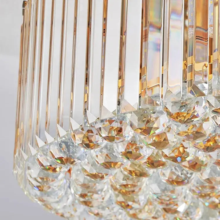 Modern Round Crystal Fixture ChandeliersLife®