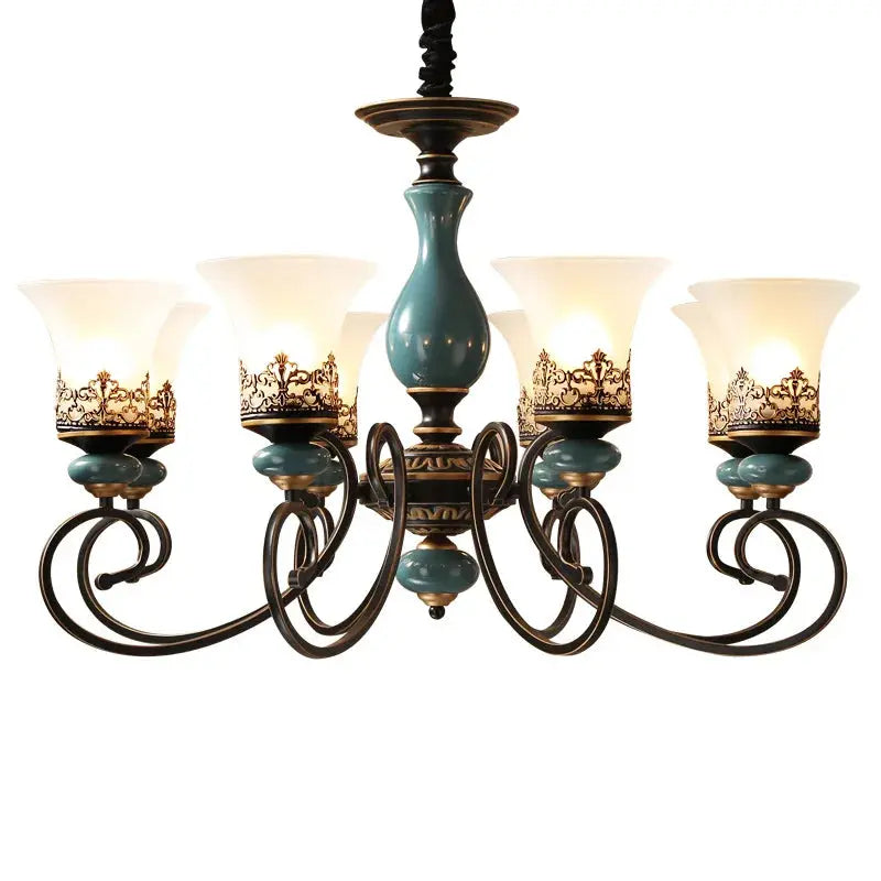 Retro Ceramic Chandelier ChandeliersLife®