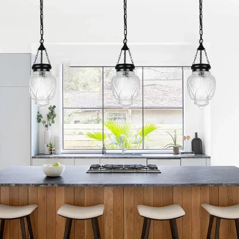 Farmhouse Suspension Glass Pendant Lights ChandeliersLife®