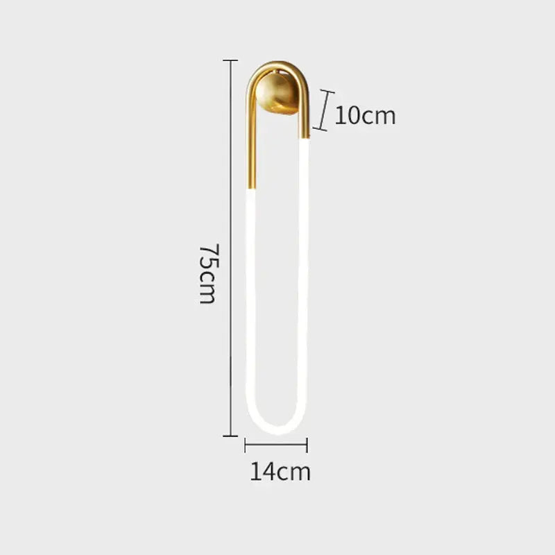 Minimalist U-shaped Wall Lamp ChandeliersLife®