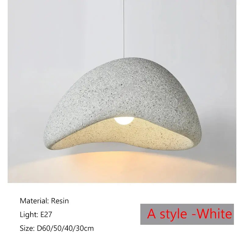 2025 New Model Wabi Sabi Pendant Lamp Living Room Dining Table Bedroom LED Ceiling Chandelier Light Home Decor E27 Hanging Lamp ChandeliersLife®