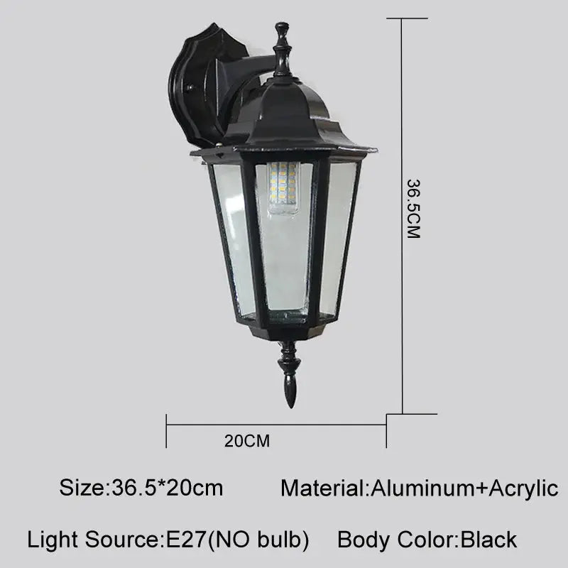 Courtyard Waterproof Wall Lamp ChandeliersLife®
