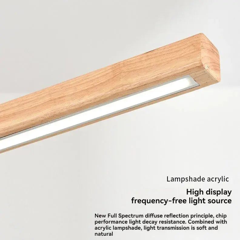 Long Strip Custom Wooden Fixtures ChandeliersLife®