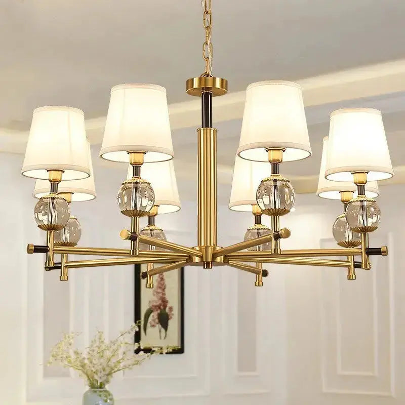 Modern Designer Copper Chandelier ChandeliersLife®