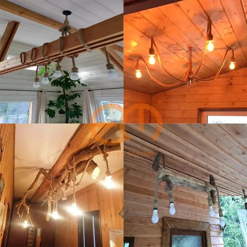 Rope Pendant Light ChandeliersLife®
