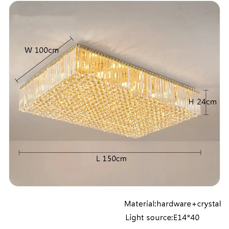 Modern Round Crystal Fixture ChandeliersLife®