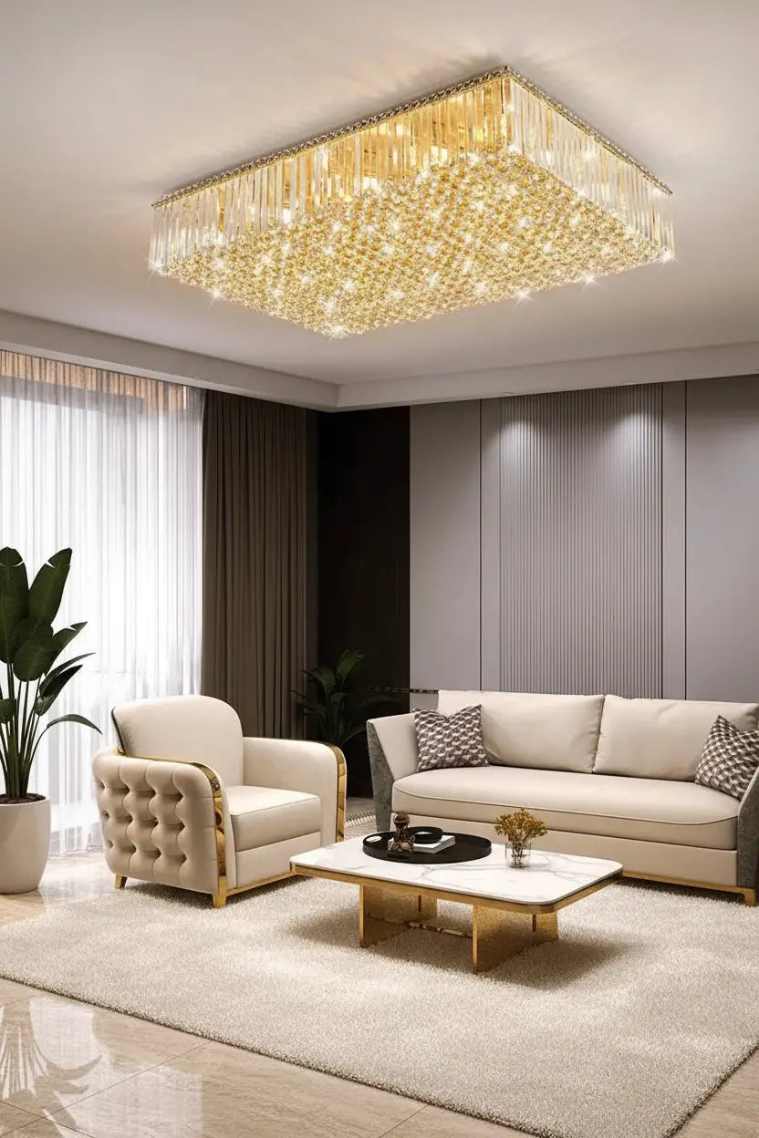 Modern Round Crystal Fixture ChandeliersLife®
