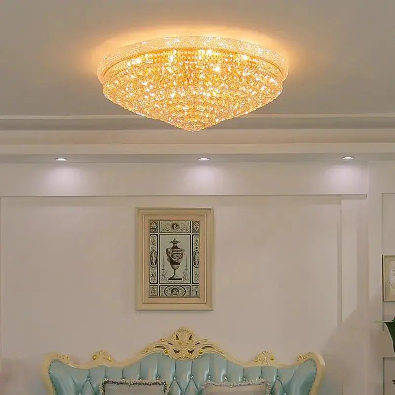 Morden Crystal Ceiling Lamp Bedroom Atmospheric ChandeliersLife®