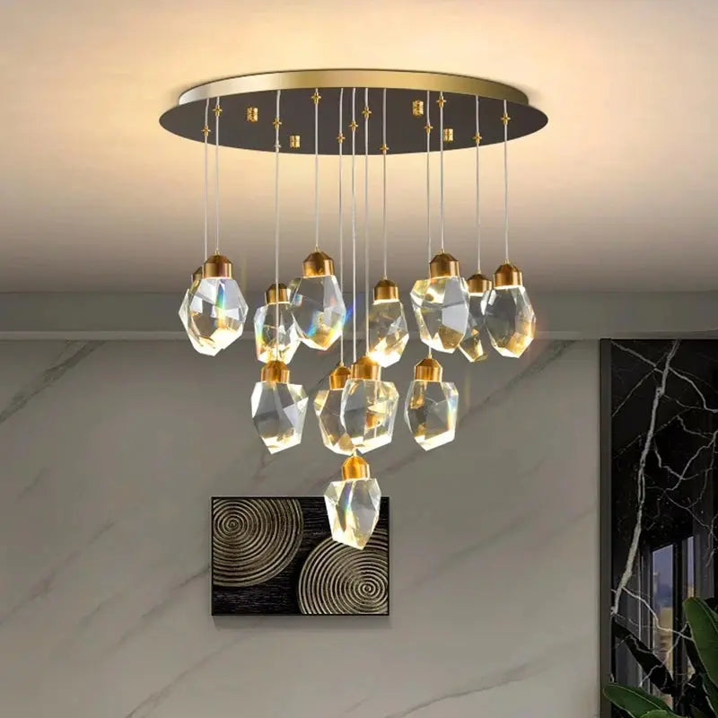 home decorationPendant lights, luxury crystal living room chandelier, dining room Pendant lamp, ceiling light, indoor lighting ChandeliersLife®