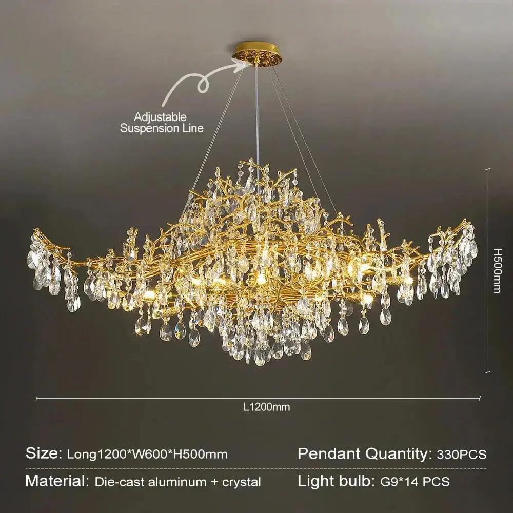 Luxury Modern Raindrop Chandeliers ChandeliersLife®
