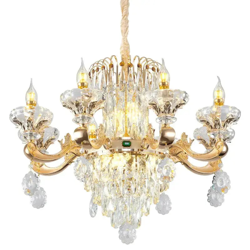 European Style Candle Crystal Chandelier ChandeliersLife®