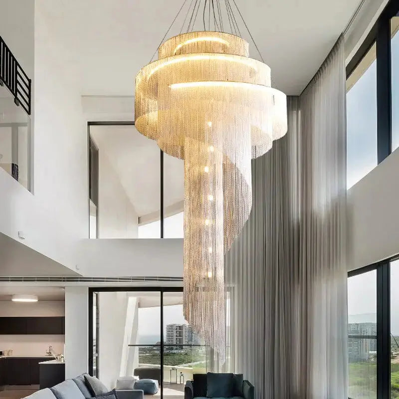 Luxury Tassel Chain Chandelier ChandeliersLife®