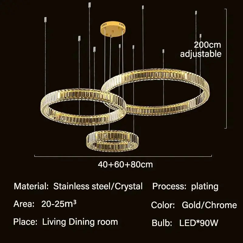 Modern Crystal Ceiling Lights ChandeliersLife®
