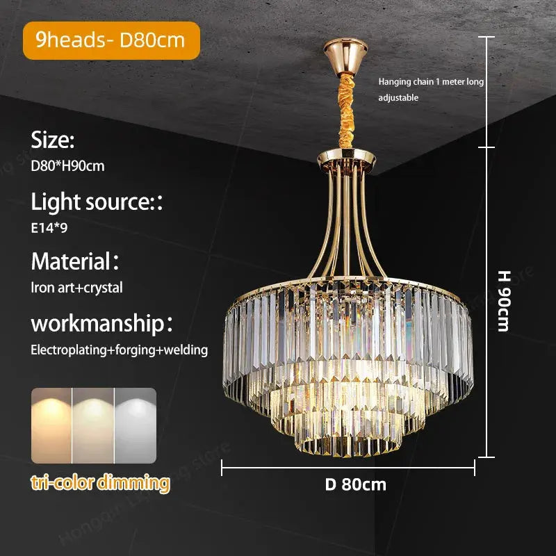 Indoor Living Room Hanging Chandelier ChandeliersLife®