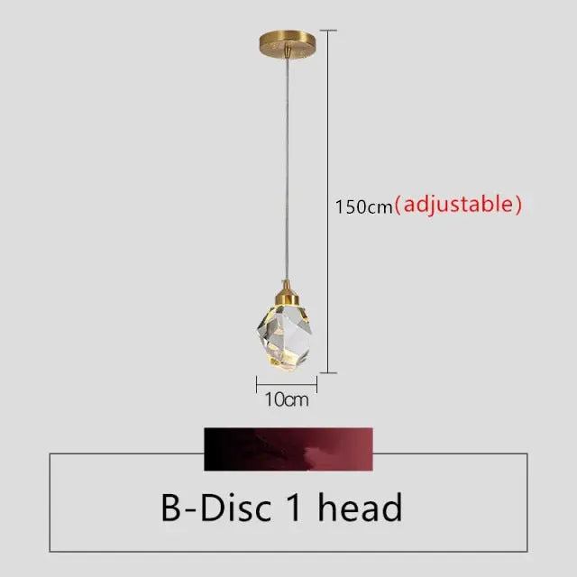 Nordic Ice Shape Pendant Light ChandeliersLife®