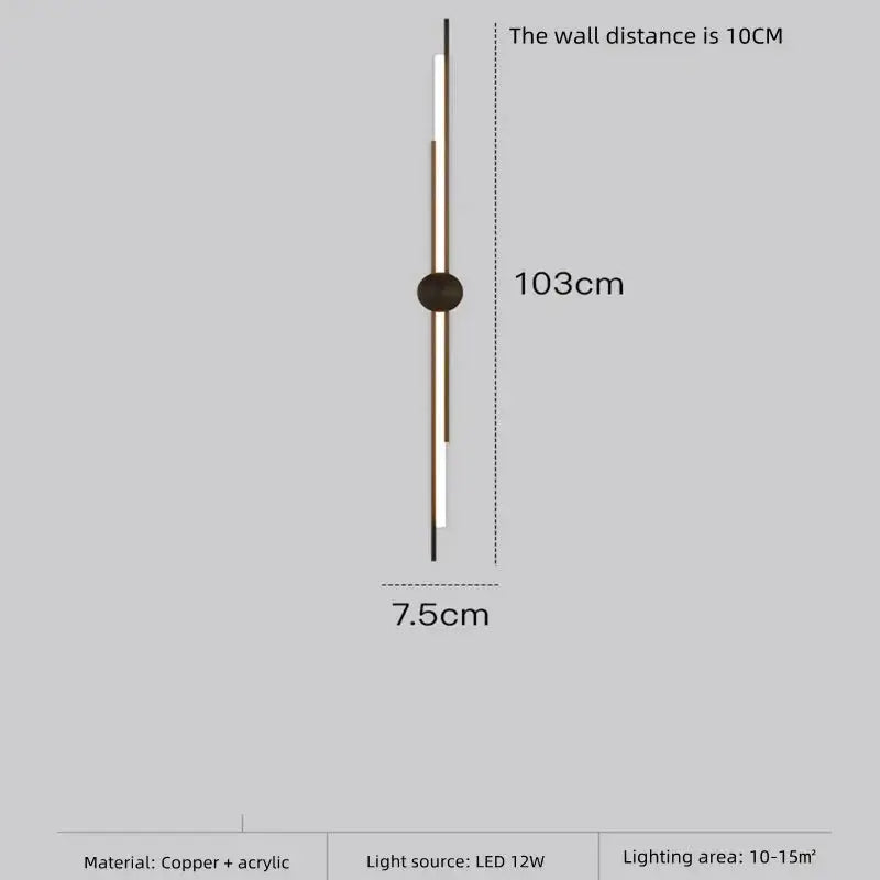 Copper Designer Wall Lamp ChandeliersLife®