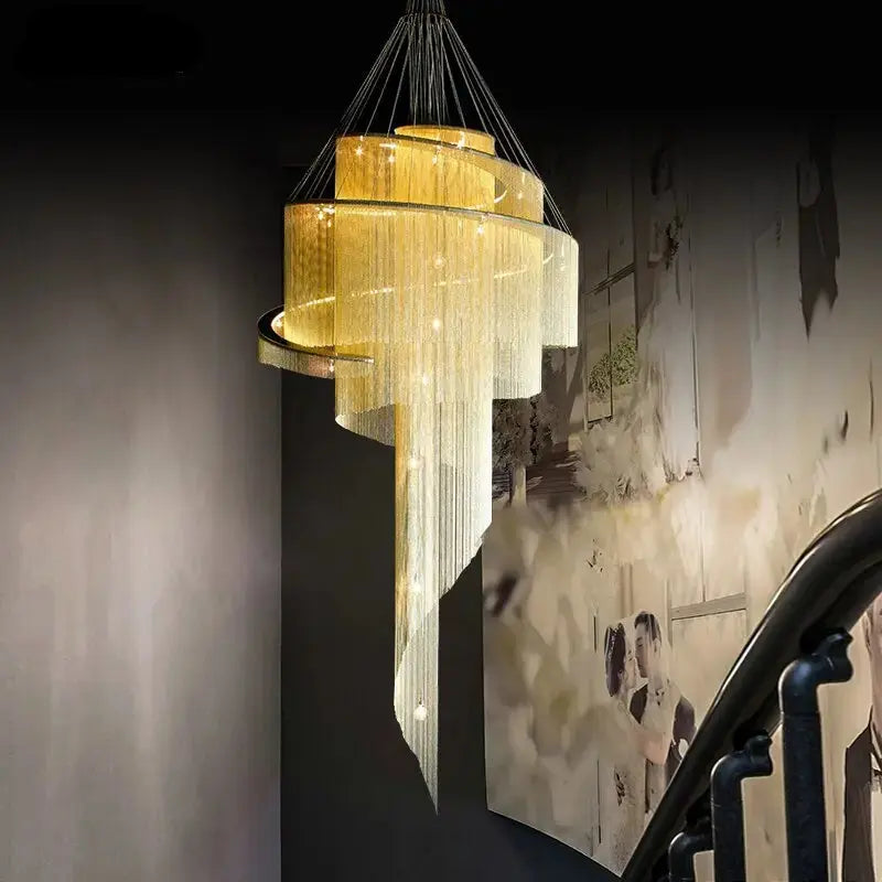Luxury Tassel Chain Chandelier ChandeliersLife®