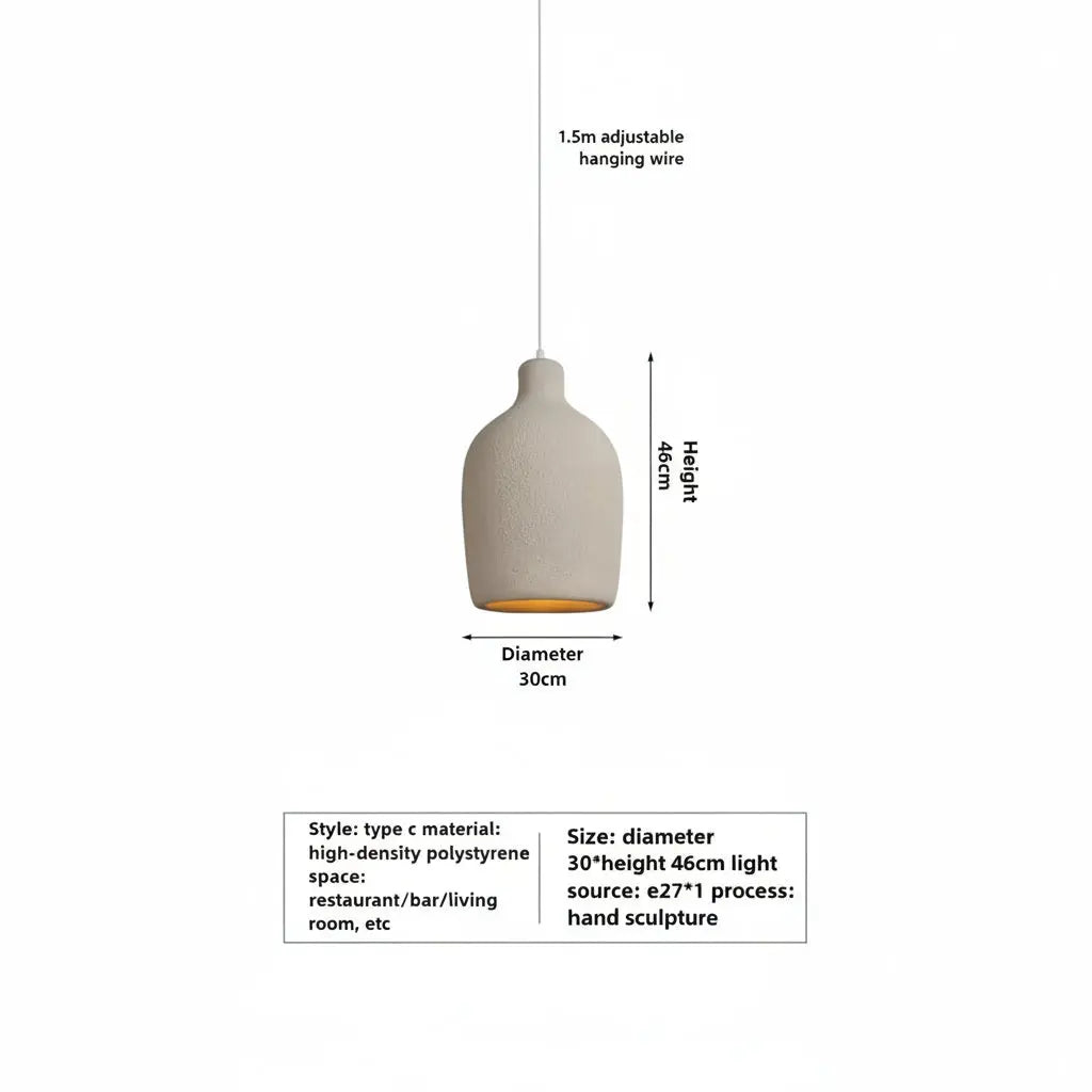 Japanese Wabi-sabi Style Pendant Lamp ChandeliersLife®