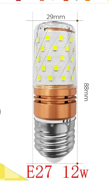 LED corn bulb product detail for chandelier lamp holders