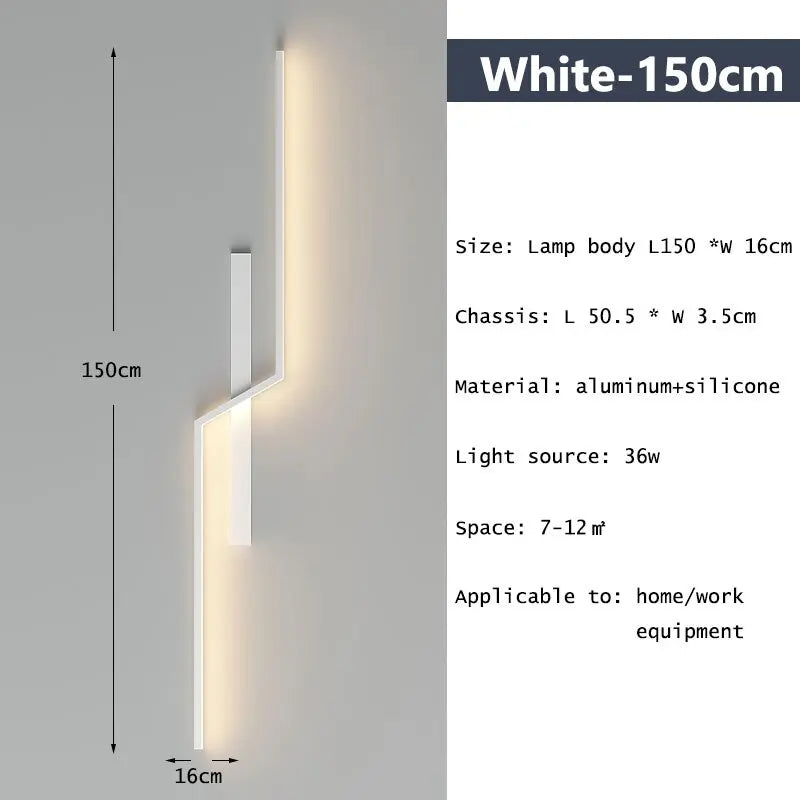 Minimalist Line Strip Wall Lamp ChandeliersLife®