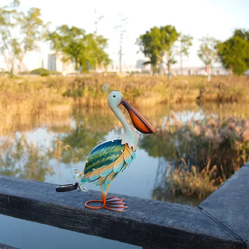 Solar Pelican Sculpture ChandeliersLife®
