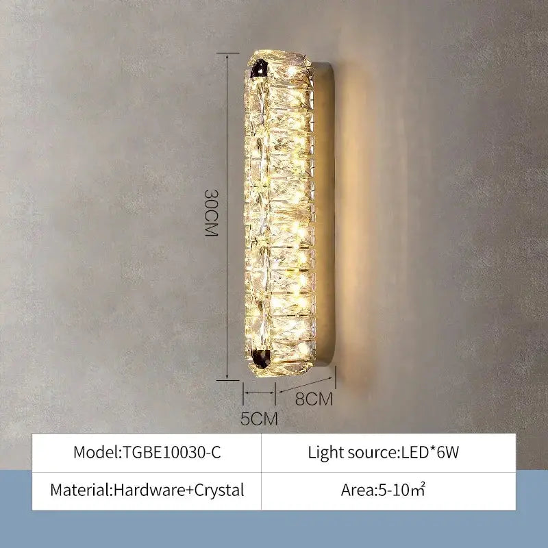 Modern K9 Crystal Wall Light ChandeliersLife®