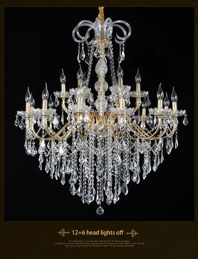 Crystal Villa Hall Lighting ChandeliersLife®