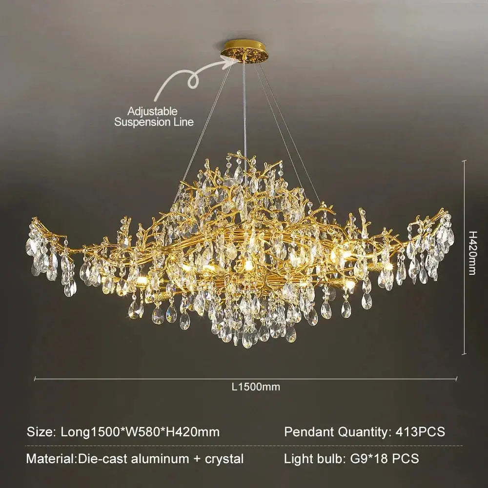 Luxury Modern Raindrop Chandeliers ChandeliersLife®