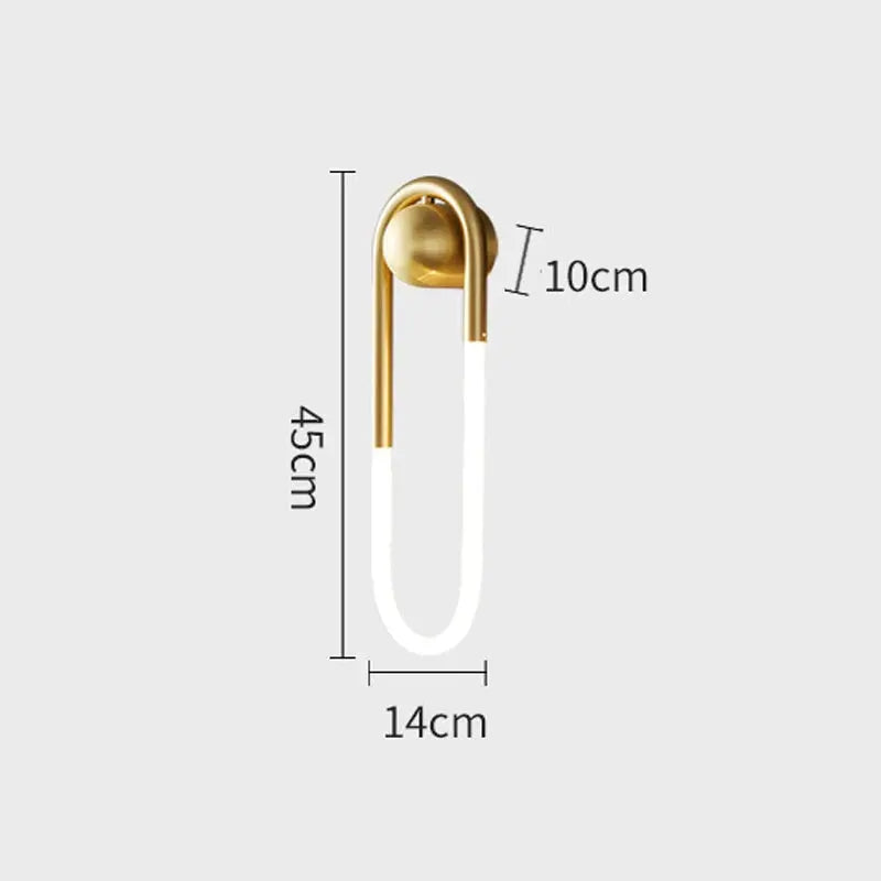 Minimalist U-shaped Wall Lamp ChandeliersLife®