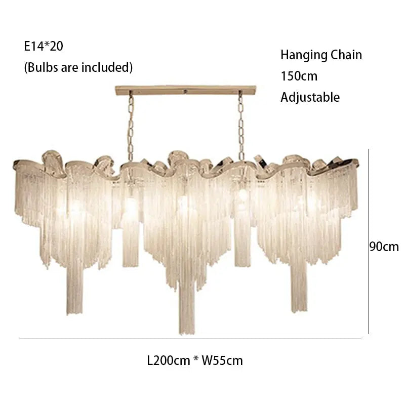 Tassels Large Chandelier ChandeliersLife®
