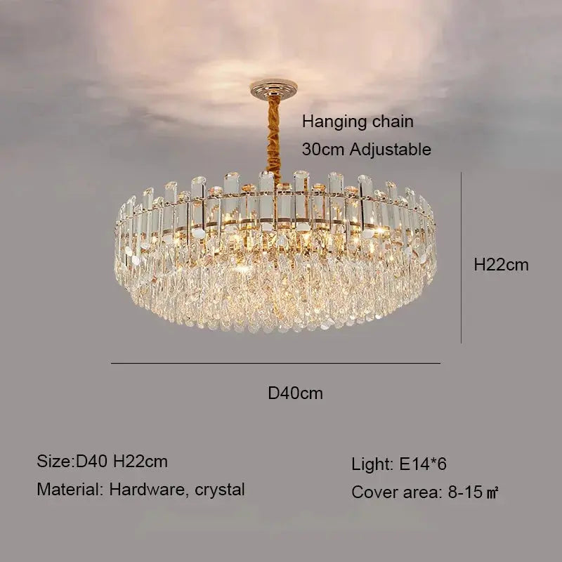 Modern Luxury Crystal E14 Chandeliers ChandeliersLife®