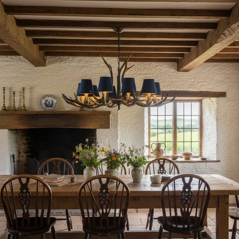 Retro Antler Chandelier