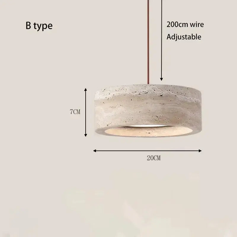 Natural Stone Bedroom Light Fixtures