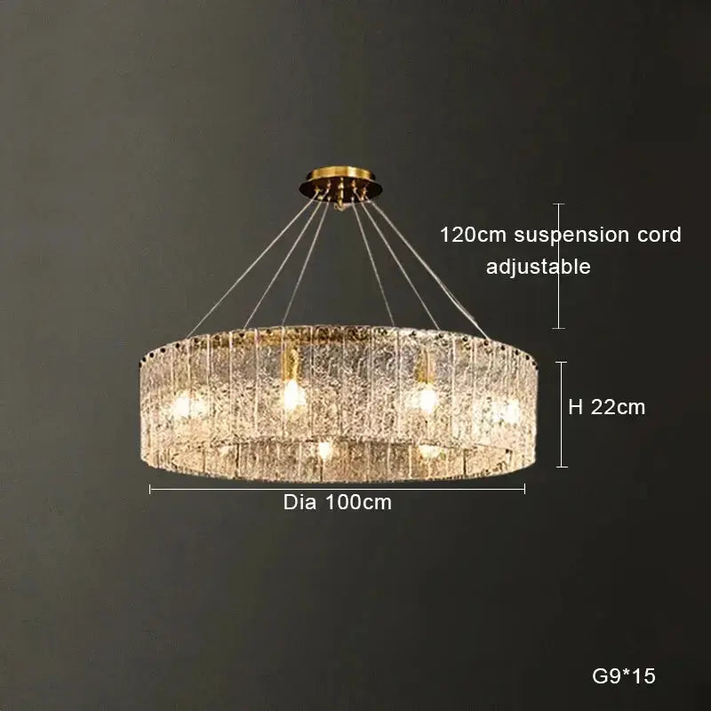 Creative Glass New Postmodern Chandelier ChandeliersLife®