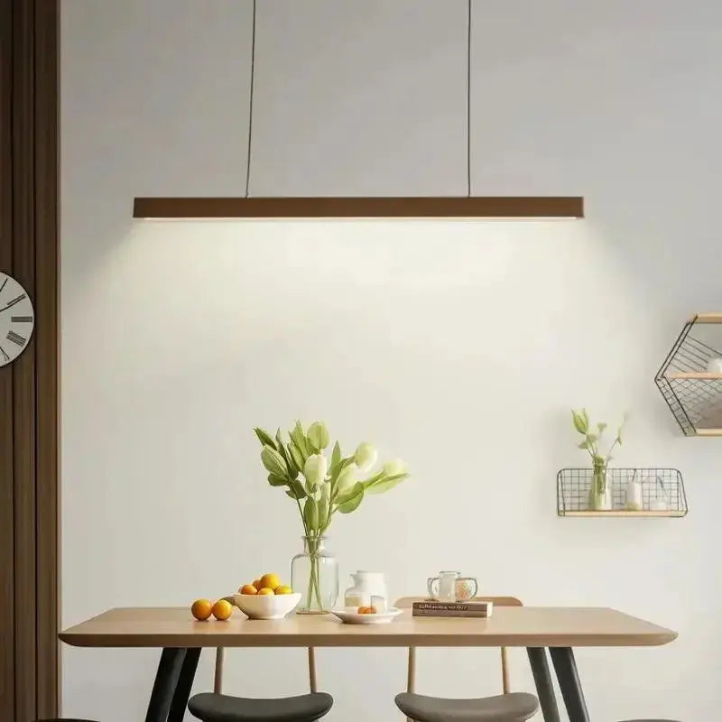 Long Strip Custom Wooden Fixtures ChandeliersLife®