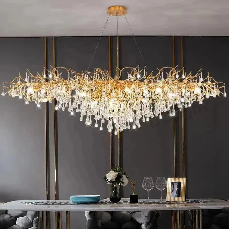 Unique Luxury Crystal Chandelier For Living Room ChandeliersLife®
