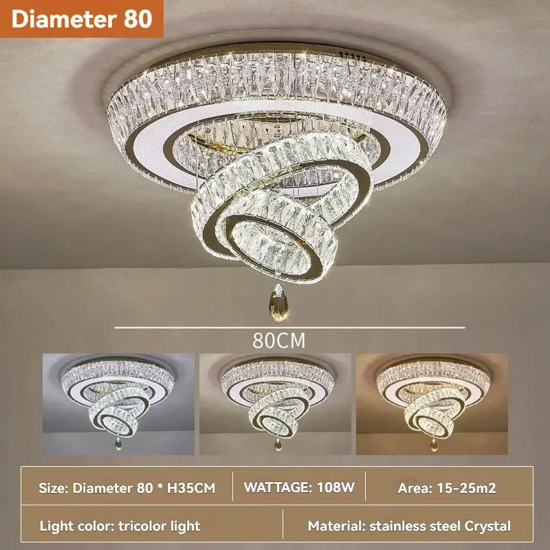 Modern Crystal Luxury Ceiling Light ChandeliersLife®