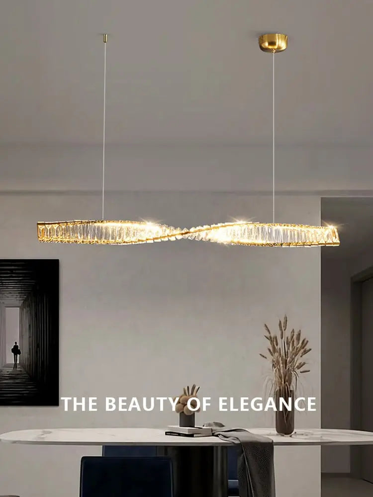 One Spiral Luxury Chandelier ChandeliersLife®