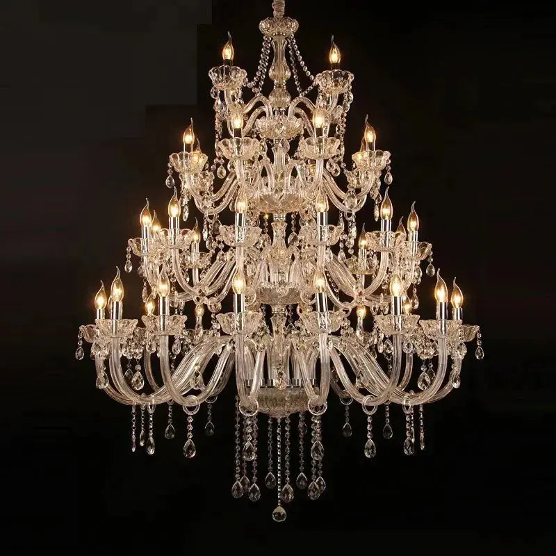 Hotel Lobby K9 Crystal Chandelier ChandeliersLife®