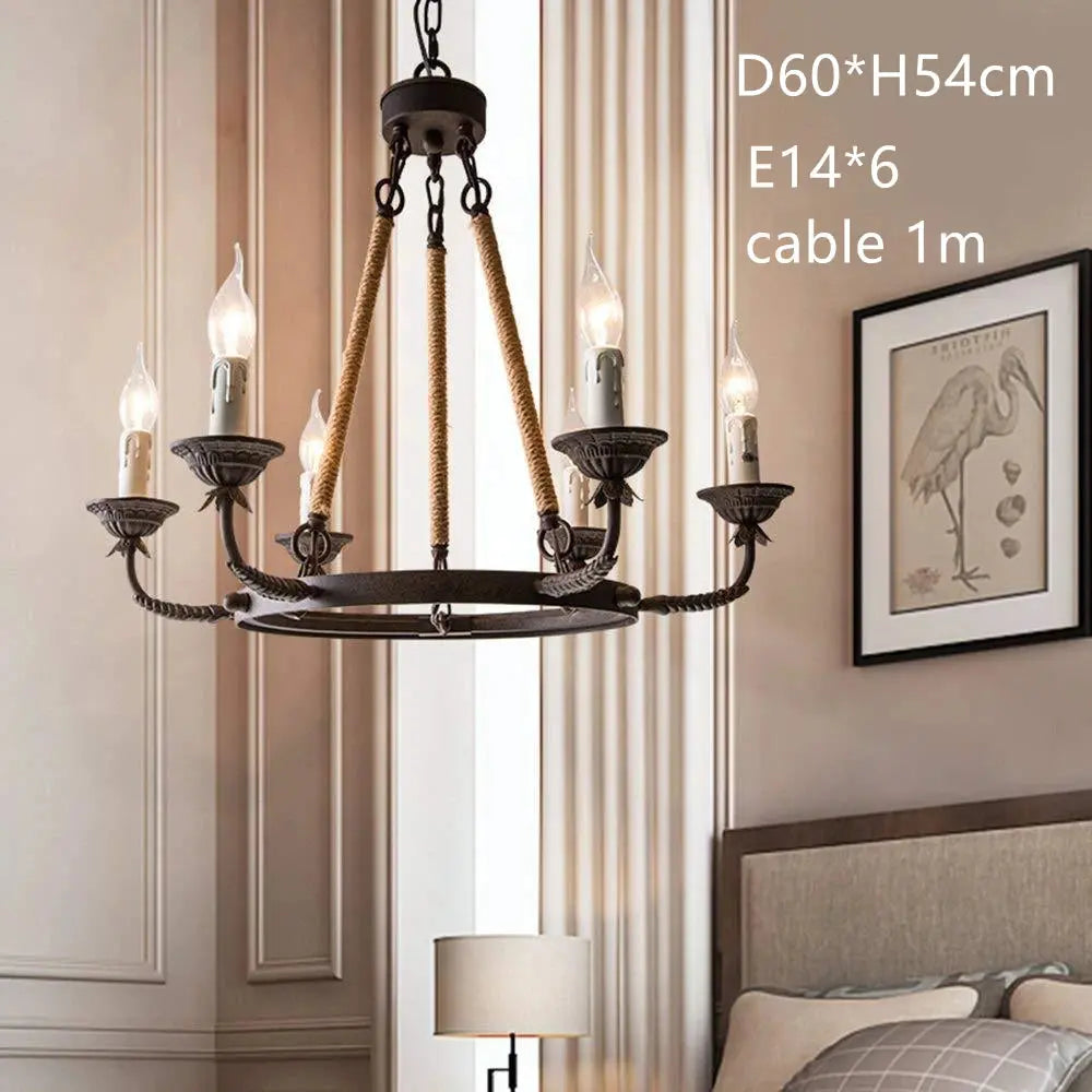 Country Style Rustic Chandeliers