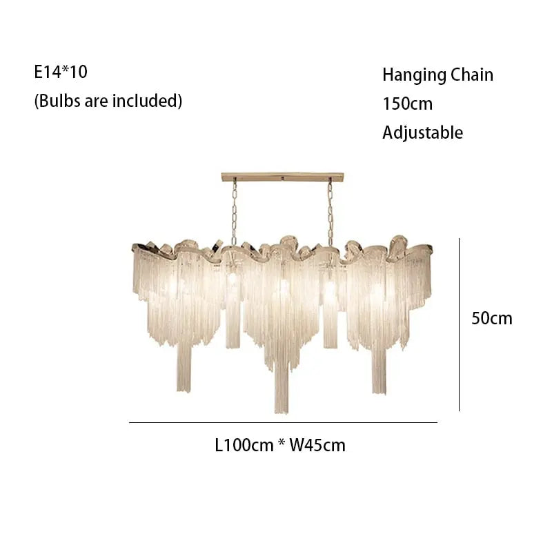 Tassels Large Chandelier ChandeliersLife®