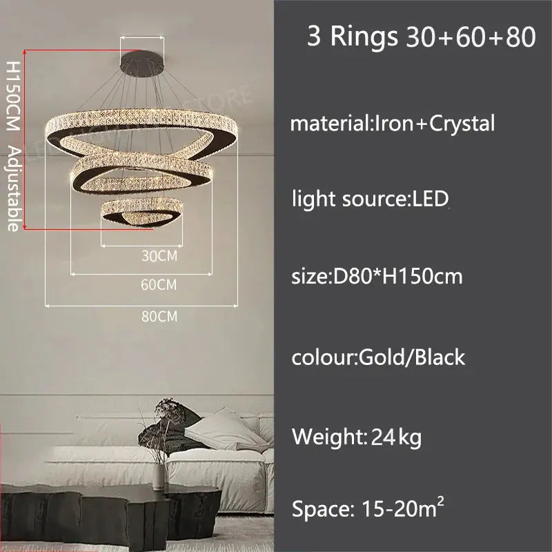 Luxury Modern Home Decoration Villa Chandelier ChandeliersLife®