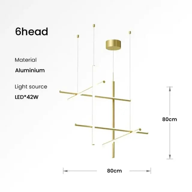 Nordic Minimalist Italian Tube Chandeliers - ChandeliersLife®
