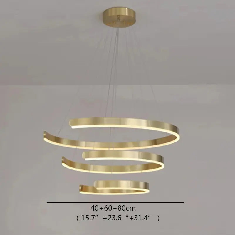 LED Ring Creative Chandelier ChandeliersLife®