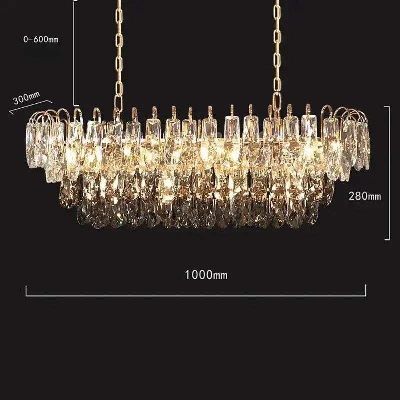 Crystal Art Home Postmodern Chandelier ChandeliersLife®