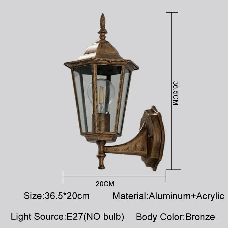 Courtyard Waterproof Wall Lamp ChandeliersLife®