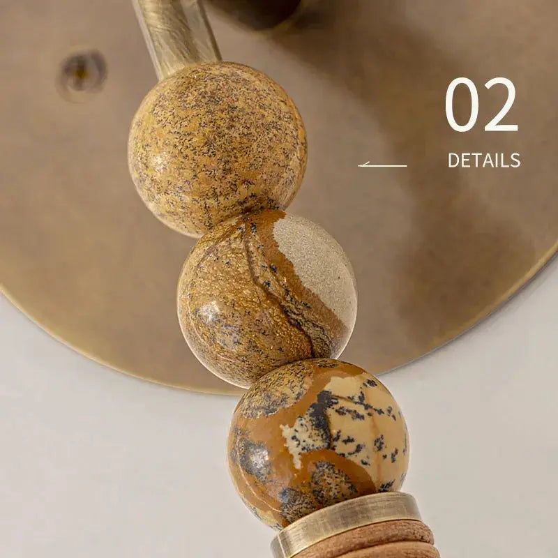 Valenne Antique Brass Wall Light