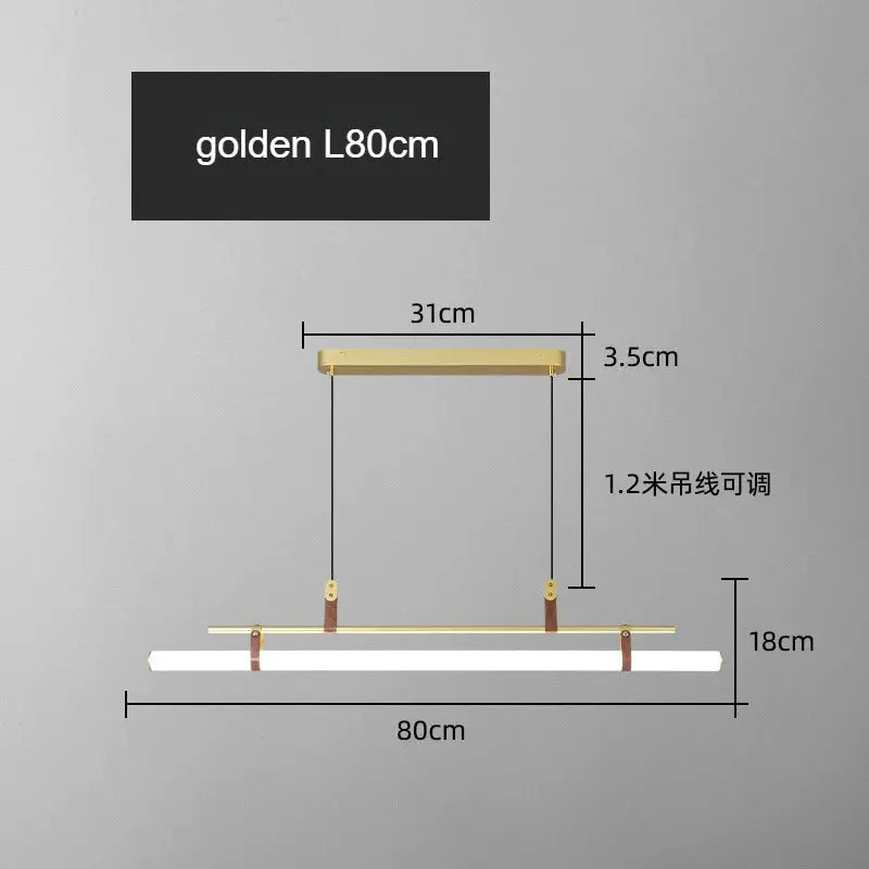 Nordic Minimalist Kitchen Island Lamp ChandeliersLife®