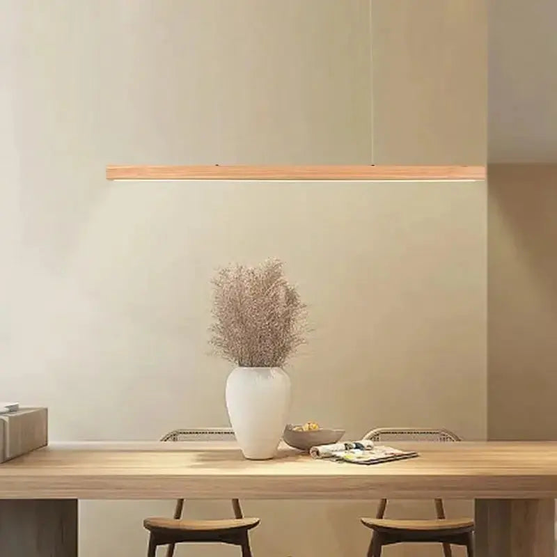 Long Strip Custom Wooden Fixtures ChandeliersLife®