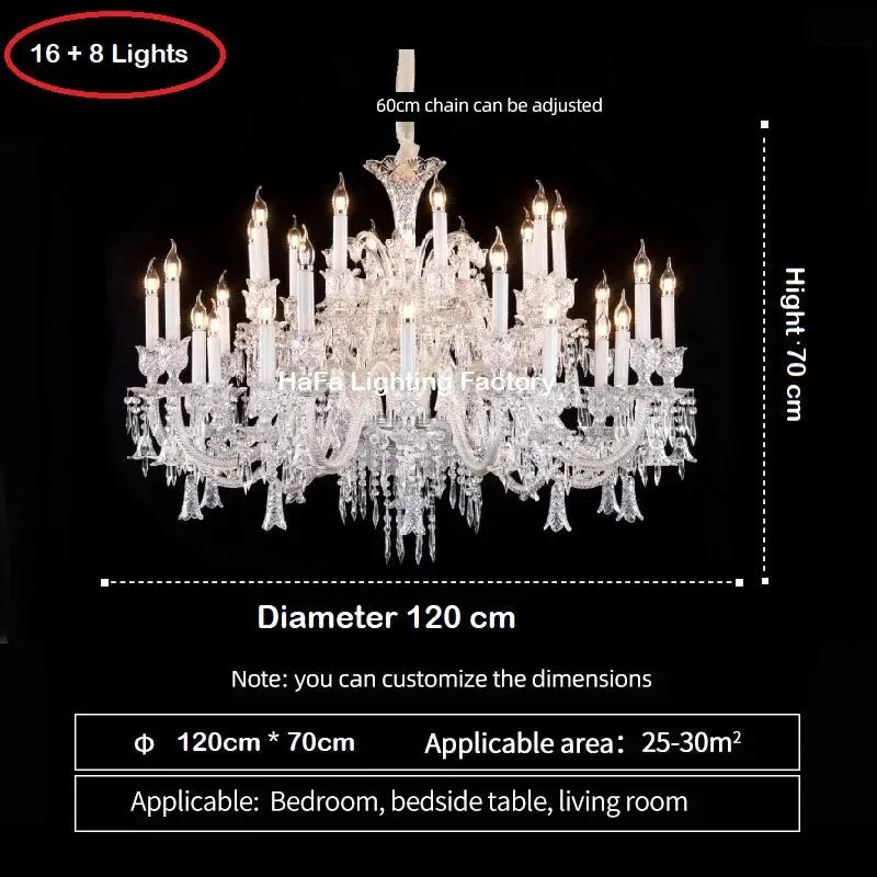 Crystal Extra Large Chandelier ChandeliersLife®